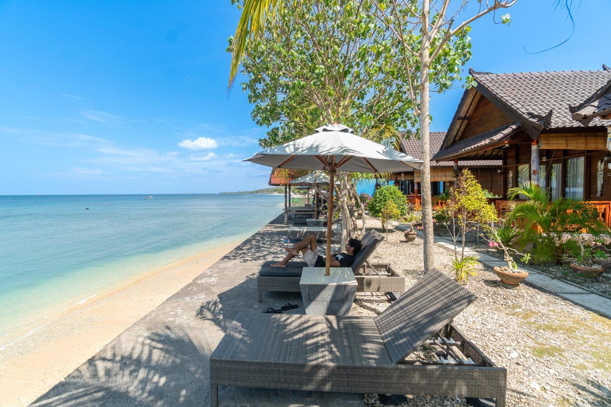 Merta Beach Bungalow by Bukit Vista Ped Bagian luar foto